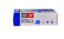 Gant Nitrile Bleu x 100 pièces- Non poudré-