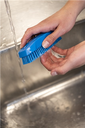 Brosse à ongles S fibres polyester dur 38x45x118mm