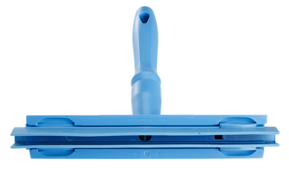 Raclette Vikan double lame 250mm Bleue