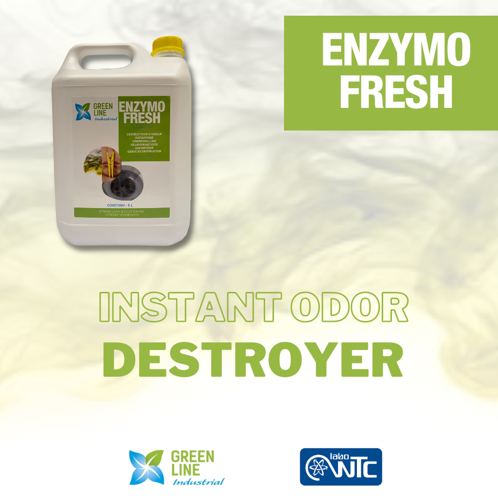 Enzymo Fresh en 5L Destructeur d'odeur instantané Probiotique