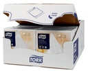 Serv.Tork Linstyle 39x39 Blanche pliage1/4 -x600pces