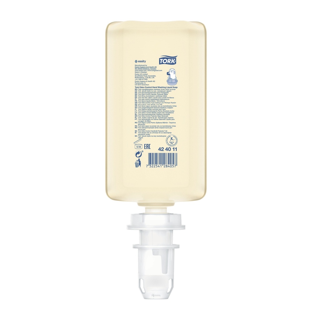 Tork Savon liquide Mains en 1L - Anti odeurs S4