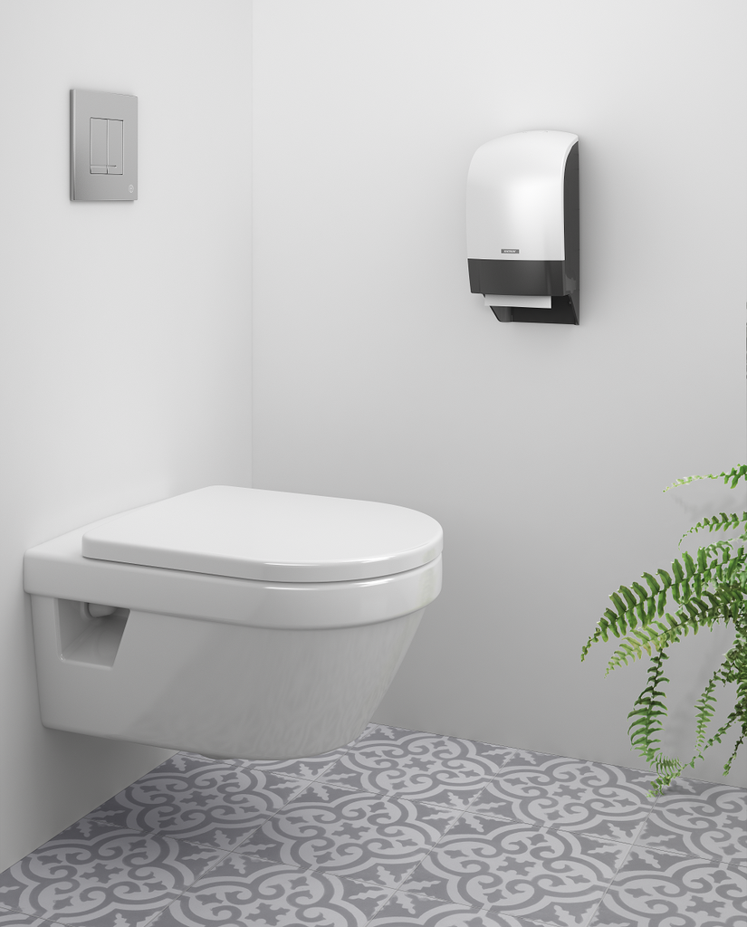 Distr. Papier Toilette system blanc - Katrin