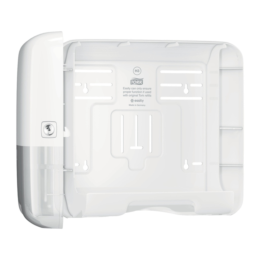 Distributeur Tork C Box Mini C et ZZ Blanc H3