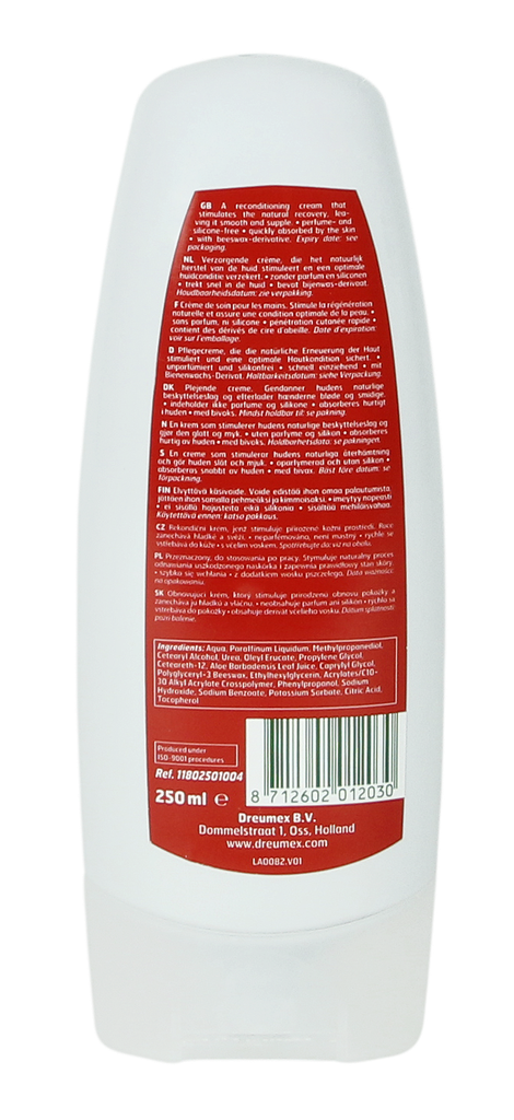 Crème Main Natural Care en  250ml - Dreumex