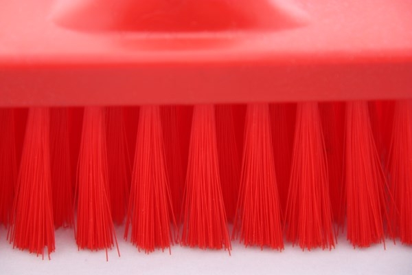 Balai Poussoir Dur 30cm (brosse Rue ) -ROUGE-