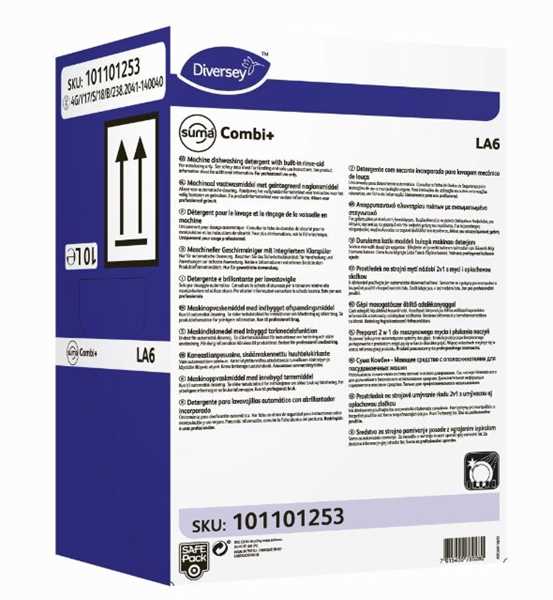 Suma Combi+ LA6  10L/SPack (lavage+rinçage)
