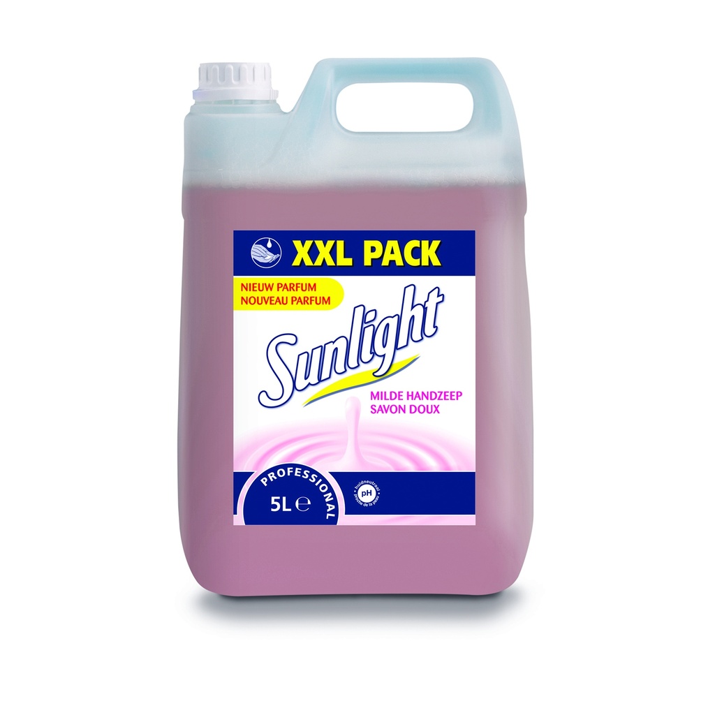 Savon sunlight prof mains en 5 litres