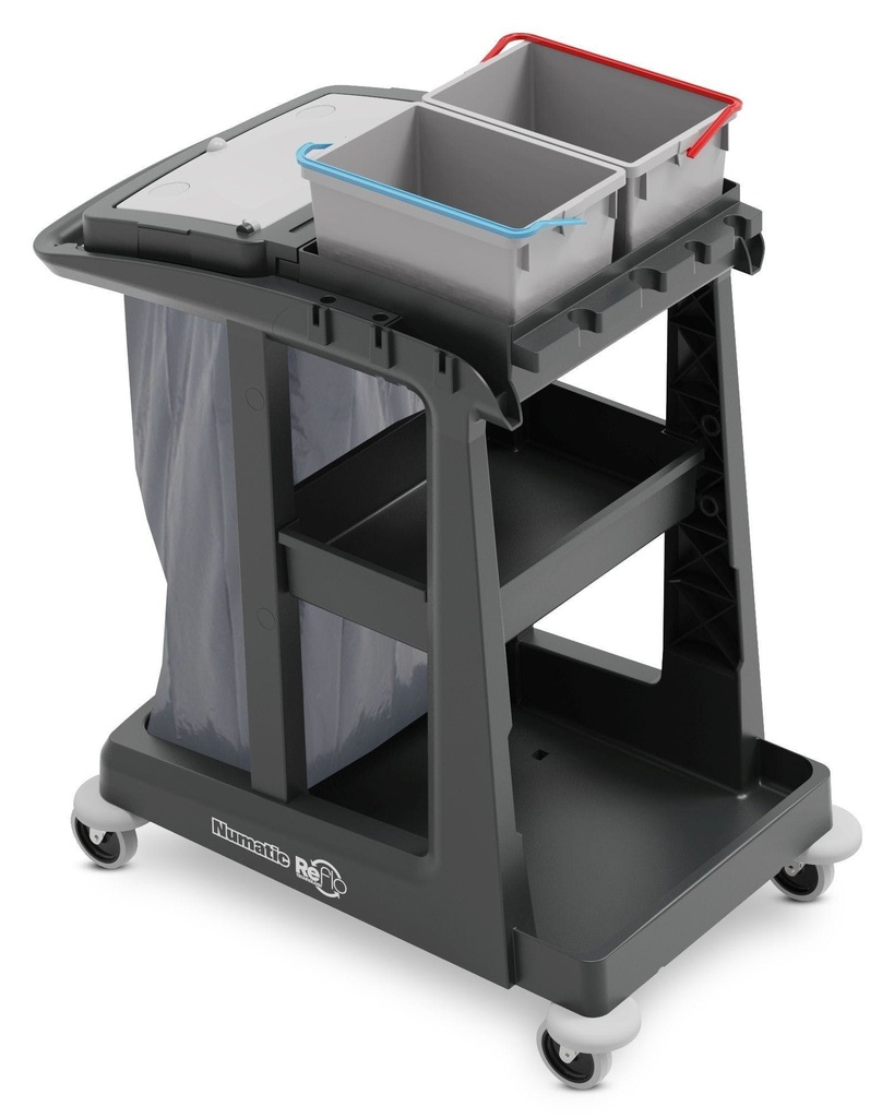 Chariot ReFlo Eco Matic EM1 avec 2x seaux 10L - Numatic