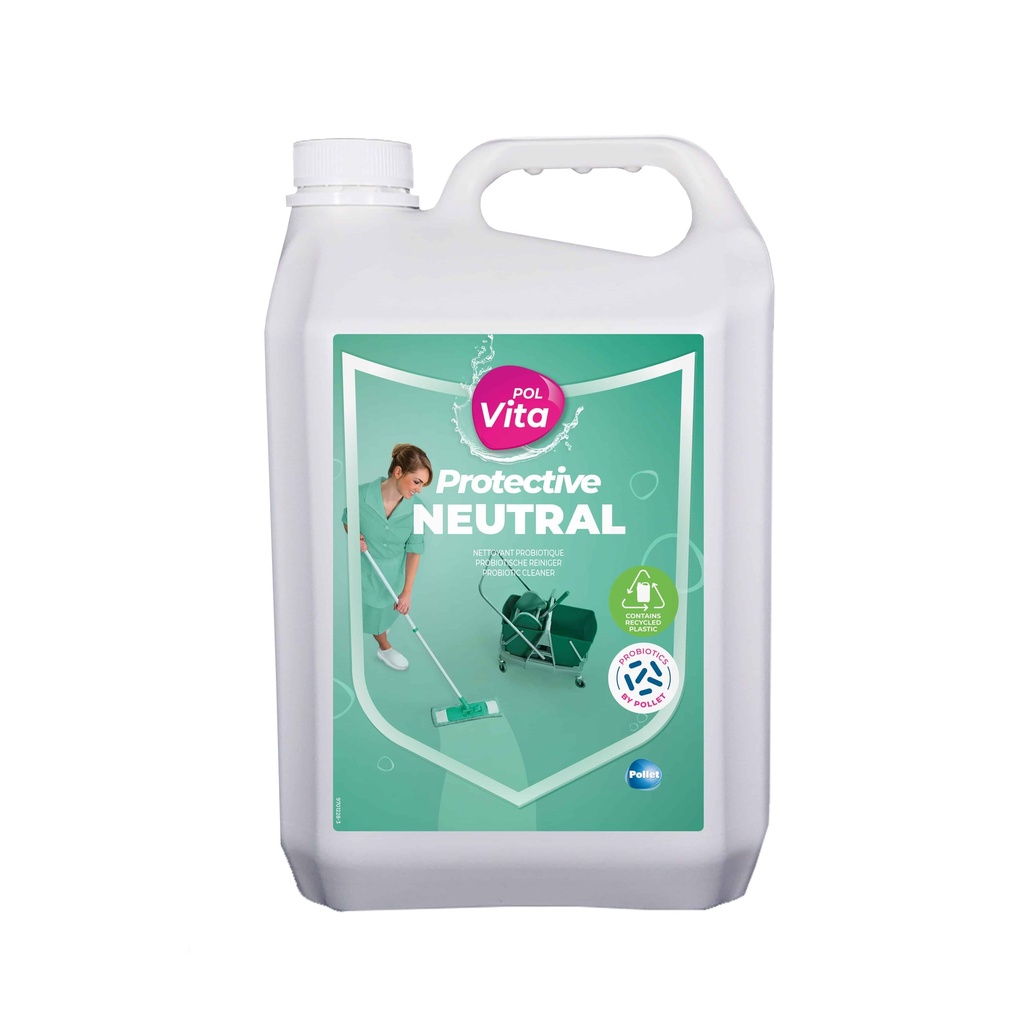 POLVITA Protective Neutral en 5L 100% Nettoyant écologique probiotique