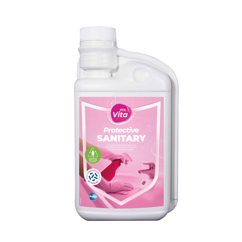 POLVITA Protective Sanitary en 1L -100% écologique Nettoyant probiotique