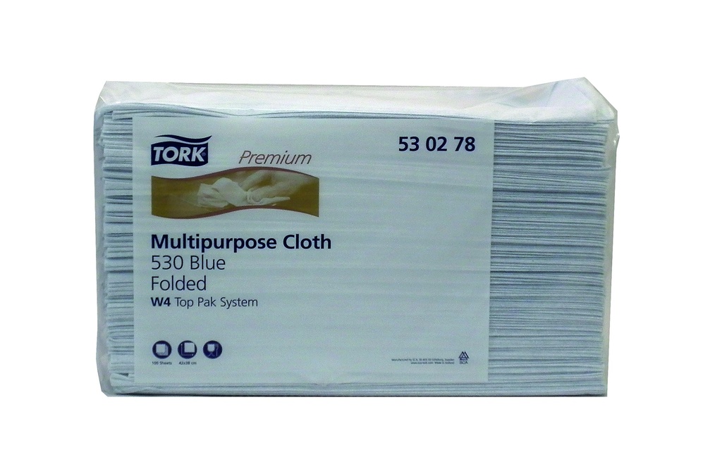 Tork Premium 530 Blue Top.Holder - 5x100 coupons