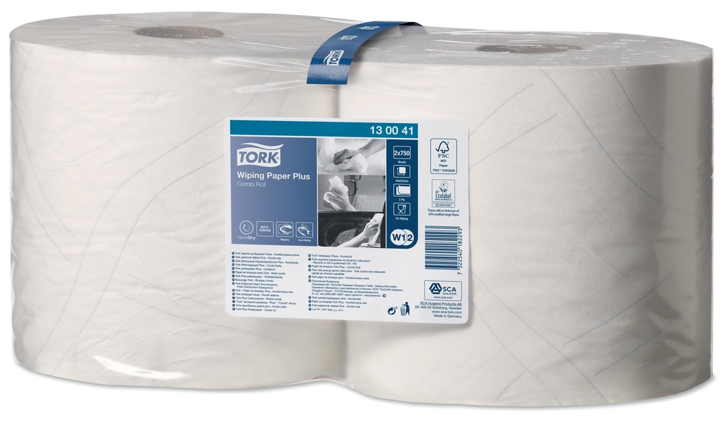 A.Tork+ 750 coupons ,255 m- x 2Rlx -Advanced wiper 420