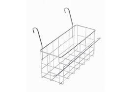 Panier Métallique pour chariot avec 2 seaux + presse