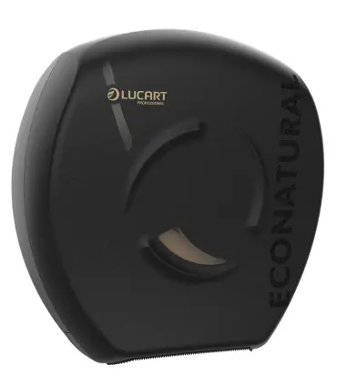 Distributeur Noir ALPE Jumbo Toilette    -Lucart-
