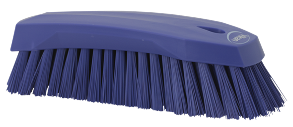 Brosse à main "L" dur fibres polyester - 60x70x200mm