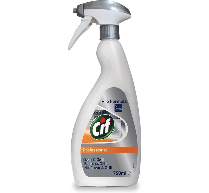 Cif Pro Formula Fours &amp; Grils en 6x0,75L