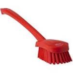 Petite brosse à main - medium - 70x40x260mm - fibres polyester - Vikan