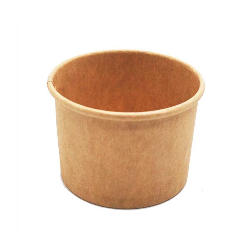 Mini Pot sauce kraft + PE 75ml - Carton de 20x50 pièces