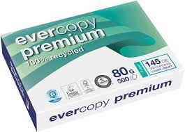 Clairefontaine Evercopy papier reprographique Premium ft A4 - 80gr - Paquet de 500 feuilles