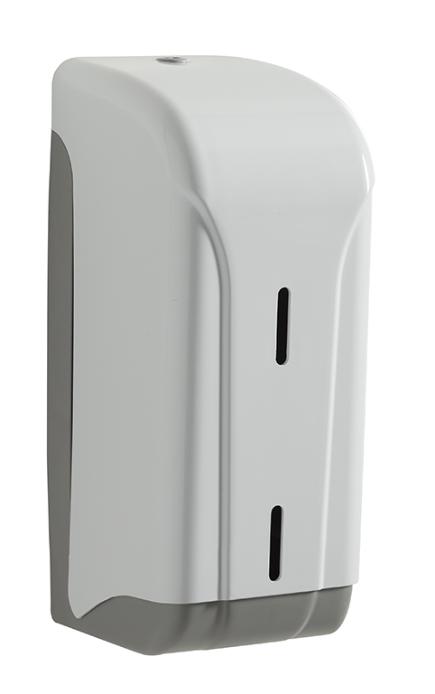 OLEANE Distributeur essuie-mains mini dévidage central 150 formats Blanc