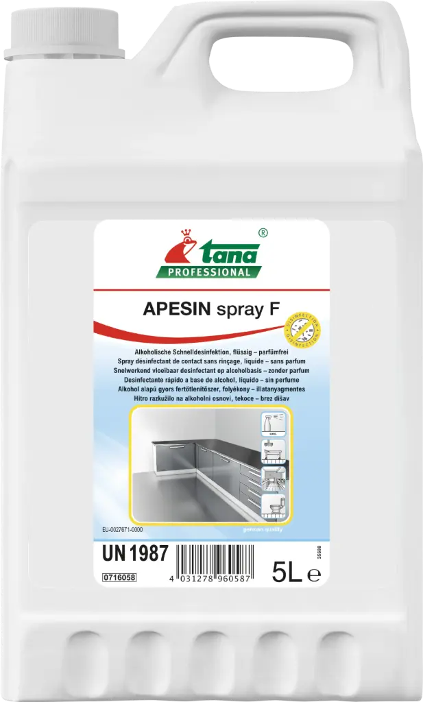 APESIN spray F en 5L Autorisation: EU-0027671-0000