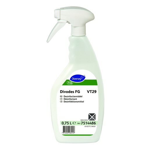 [7514486] [1113] Divodes FG VT29  spray 750ml- agréé 109B-Biocide