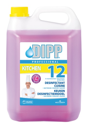 [1205] [15051] Dipp 12 en 5L - Désinfectant desplusium agréé 3308B