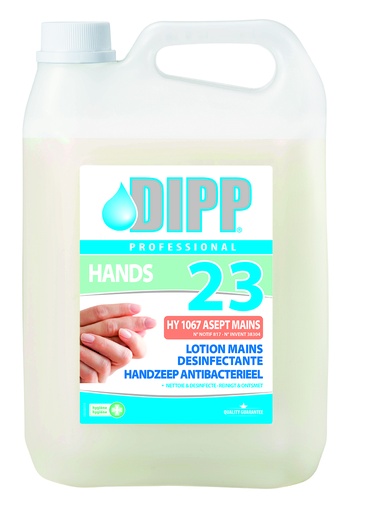 [2305] [15070] Dipp 23 en 5L - Lotion mains désinfectante