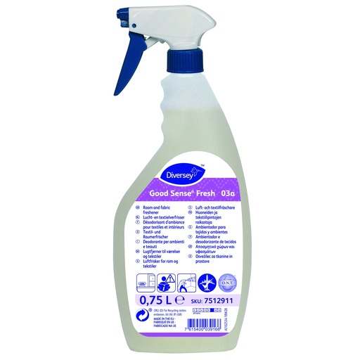[7512911] [16038] Good Sense Fresh 750ml -Destructeur odeur textil.