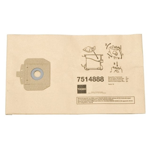 [7514888] [16223] Sac Aspirateur Vento15/Bora12/Vacumat - x10pces