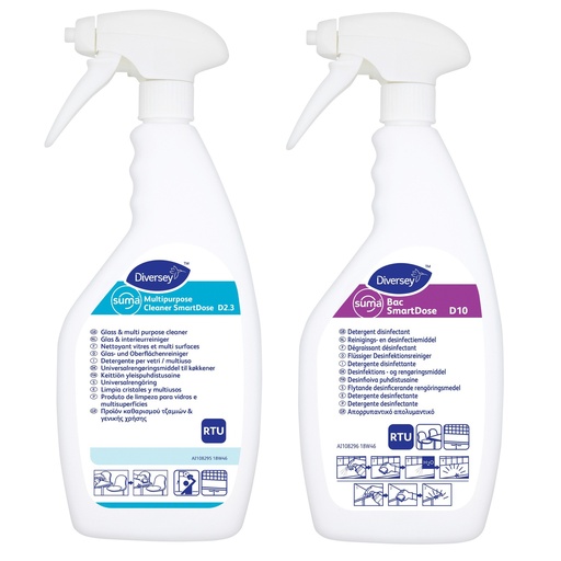 [7517494] [16312] Taski Spraybottles Smart Dose x6pces