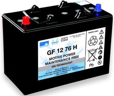 [7520152] [16507B] Batterie à tract.sans entret.12V pour Taski 755 Bpow