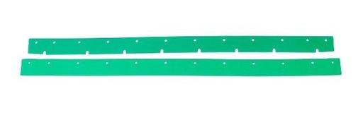 [900518] [17136] Set Lamelles (2) polyuréthane vert pour Racl.650 (3045/4045/CRO8055)