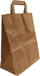[25304] [SAPAK2013] Valisette papier Kraft 26x14x330mm x250 pces