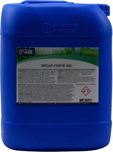 [DE 2067/G] [3715] DECAP FORTE DE 2067 en 20L (grill) -WTC-