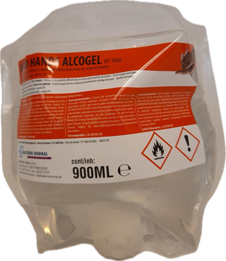 [HY1066/T09] [3729] Mado Hands Alcogel en 12x900ml - Notif793 - HACCP