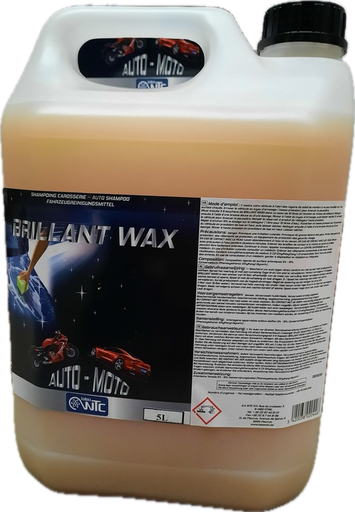 [DE5039] [3744] Brillant Wash en 5L - Shampoing carrosserie