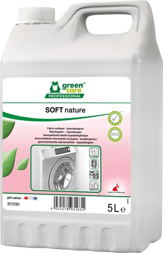 [1213163] [38507] SOFT nature 5L  -Adoucissant linge hypo allergénique