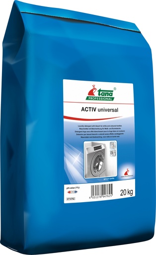 [716266] [3865] ACTIV universal 20kg -poudre à lessiver 30-60-90°
