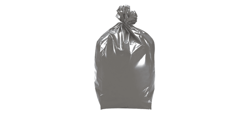 [5105] Sac poubelle 90x120xT60BD Gris 150L -Prix Rlx 20 sacs