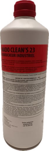[AC 4050] [5233] Mado 23 en 1L - Déboucheur Industriel puissant -