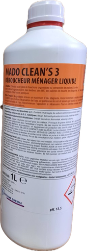 [DE5045/1] [52331] Mado 3 en 1 L - Déboucheur