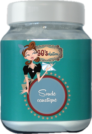 [SOUCAUPERLODA1] [52335] Soude Caustique en 1Kg perle (bouteille )