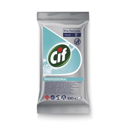 [9293449] [52518] Cif Professional Multipurpose Lingettes - 4x100 pièces
