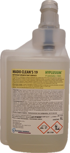[HY1016/1] [52781] Mado 19 en 1L doseur - Hyplusium Désinfectant - 3108B
