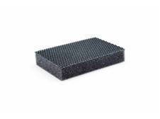 [228.500.120] [53025] Eponge POWER Sponge rouge/noir - x4 pièces