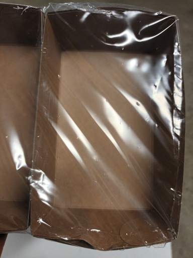 [BAS F4BR/SP02451] [54717] Ravier Frite Kraft Brun Eco Compost F4 - 145x90x40 - x250 pièces