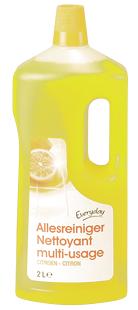 [105586] [5550] Nettoyant Multi usage Citron 6x 2L Everyday-prix carton
