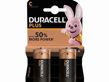 [20003] [5845] Pile Duracell Plus LR14 L- Paquet de 2 pièces